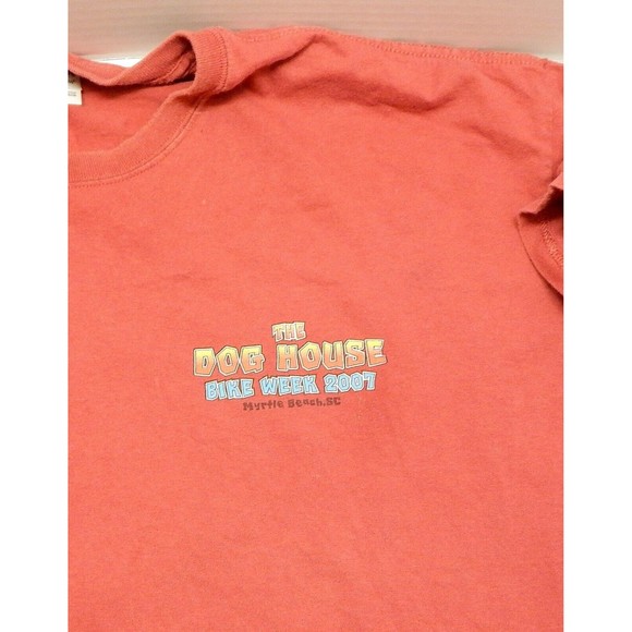 Bike Week Myrtle Beach 2007 The Dog House Broke Sticky Confused 2XL Gilden - Picture 2 of 12